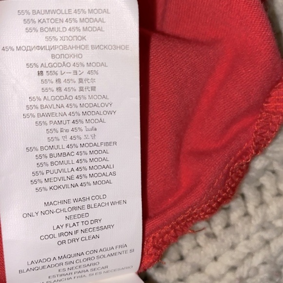 Michael Michael Kors red top size large - Picture 7 of 7